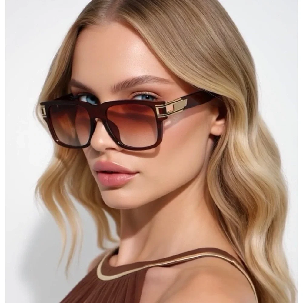 WOMEN LARGE OVERSIZED CLASSIC RETRO VINTAGE Style SUNGLASSES UV400 CLASSY‎ Gafas